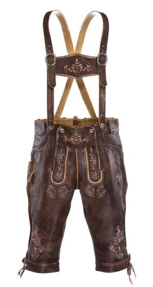 Lederhosen Hansi (100% vet leer)