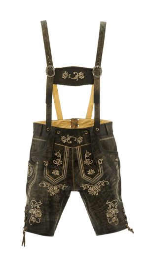 Lederhosen Otzi (100% vet leer)